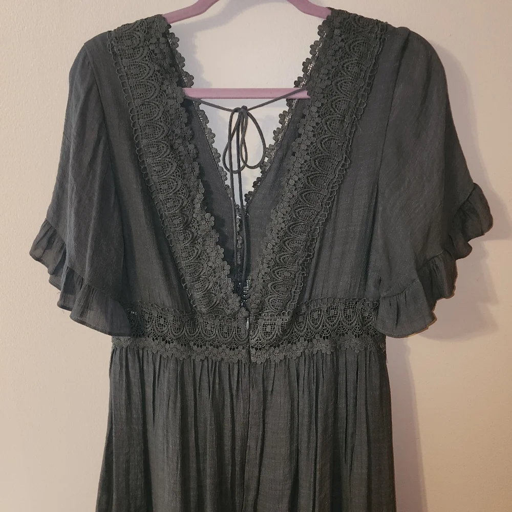 Wishlist Apparel Lace-Trimmed Dress - Picture 4 of 5